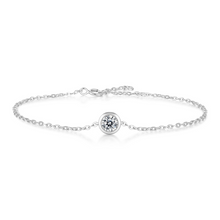 將圖片載入圖庫檢視器 Moissanite Round Bracelet莫桑石圓泡泡手鏈
