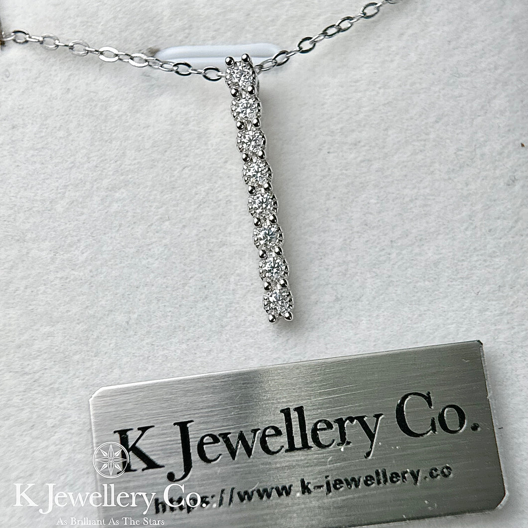 Moissanite Eternal Unity Necklace 莫桑石恆一頸鏈