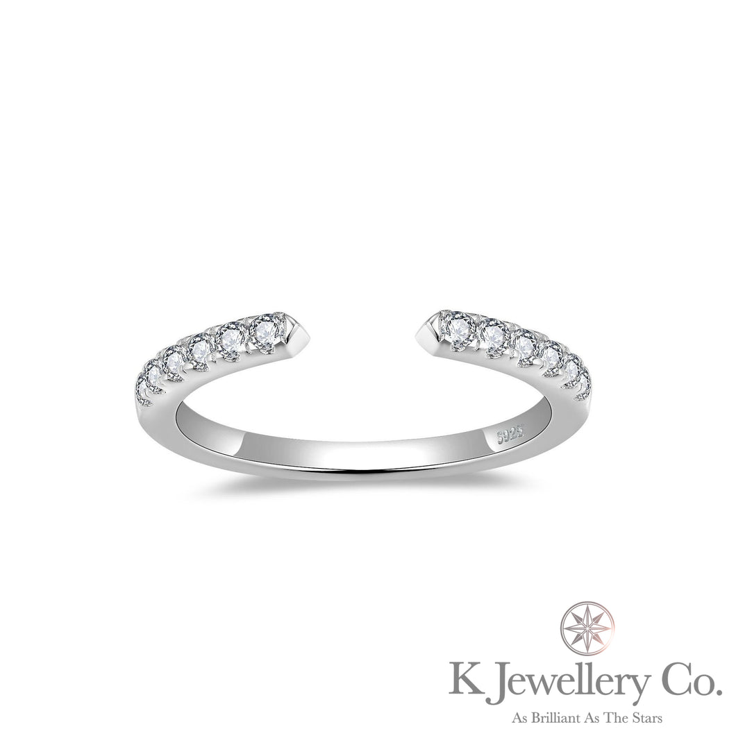 Moissanite Stacking Ring 全莫桑石排戒