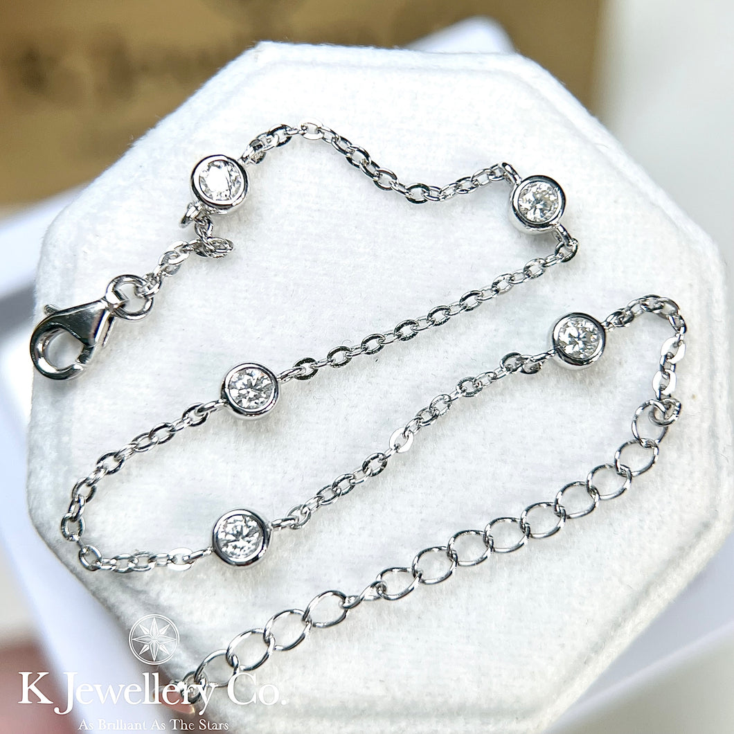 Moissanite Star Bubble Bracelet  莫桑石閃耀泡泡手鏈