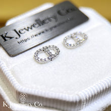 將圖片載入圖庫檢視器 Moissanite CD Earrings
