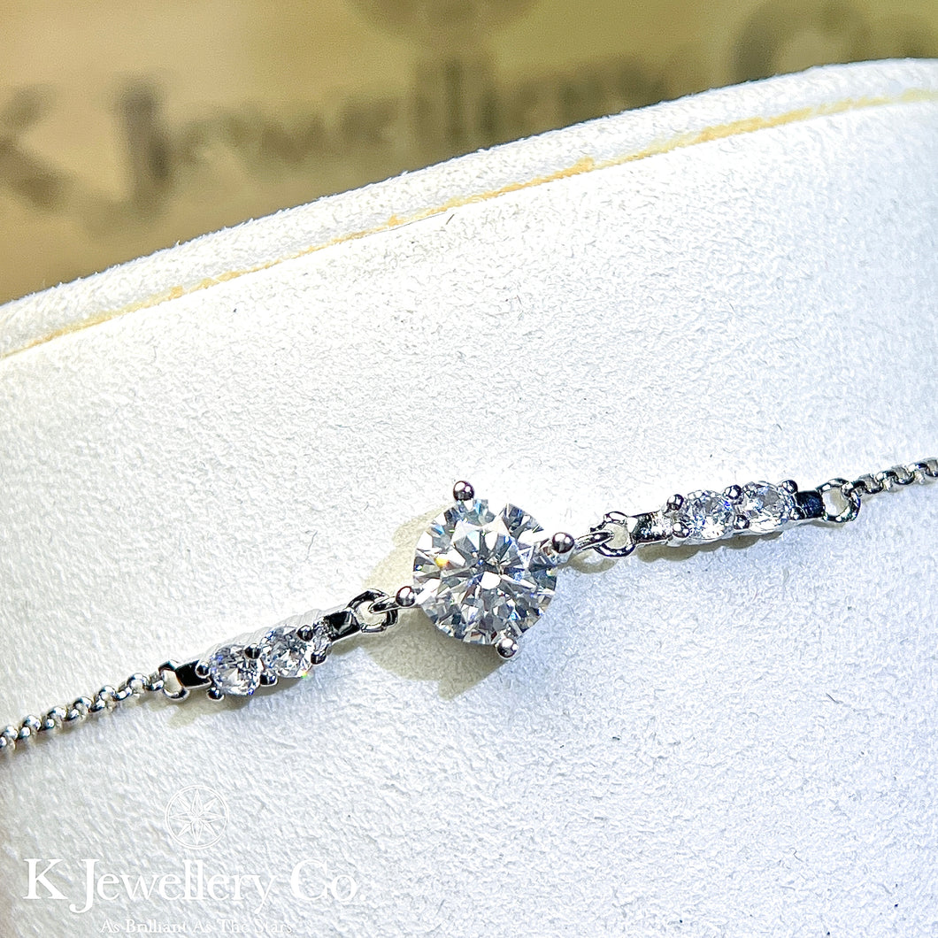 Moissanite Meteor Wishing Bracelet Moissanite Meteor Wishing Bracelet