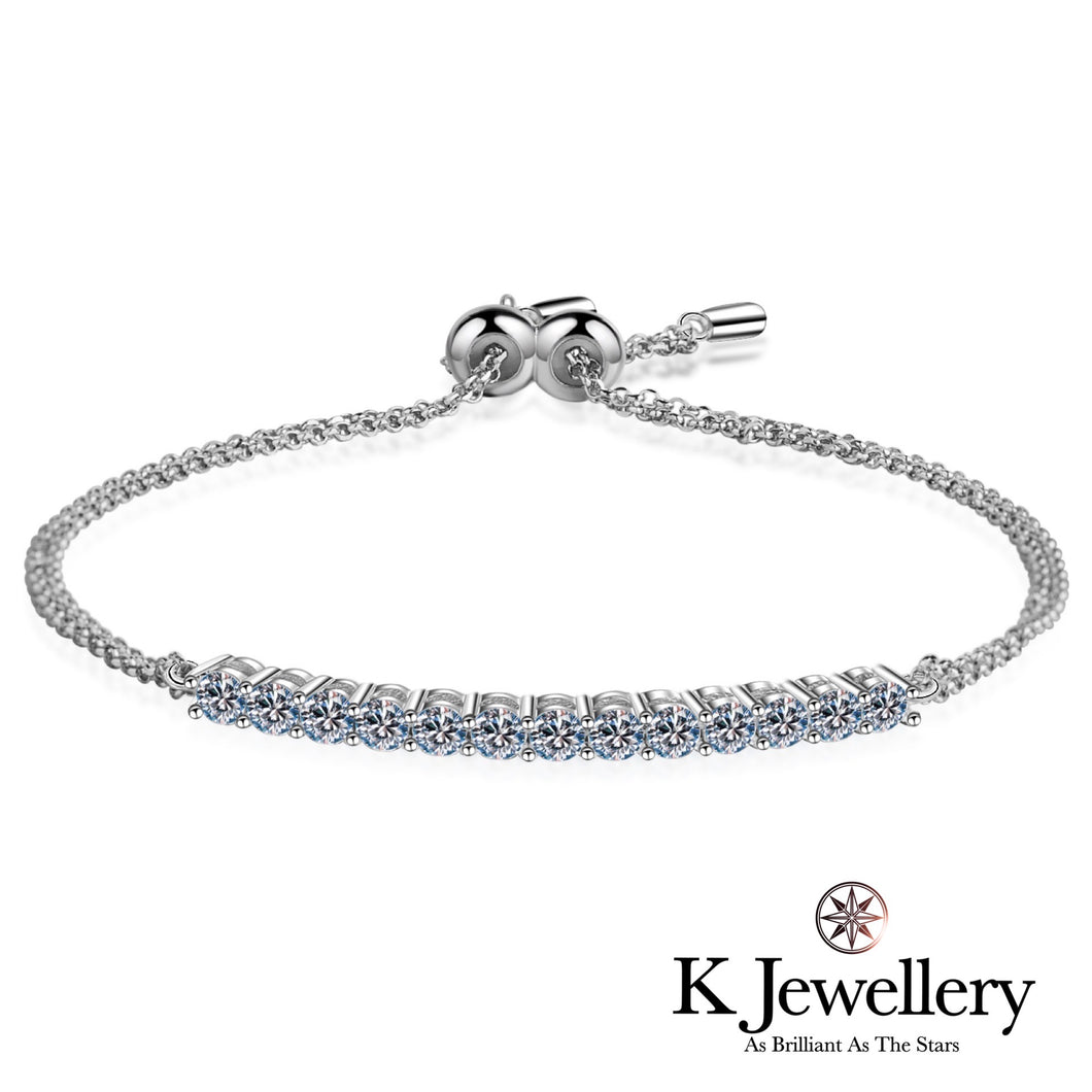 Moissanite Bracelet 1.3ct moissanite diamond bracelet