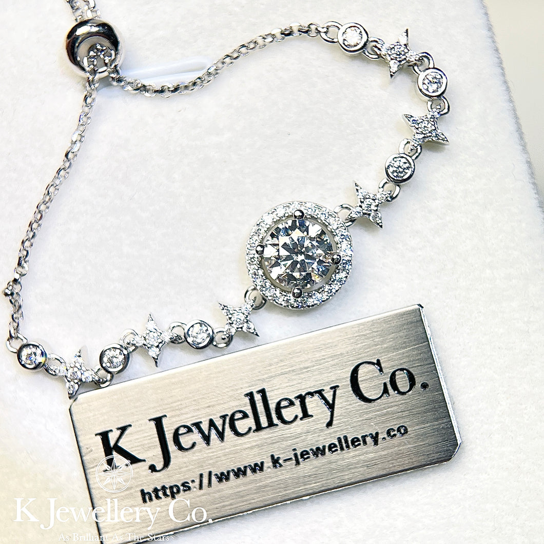 Moissanite Star Light Bracelet 莫桑石星芒手鏈